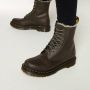 Dr Martens Dr. Martens 1460 Serena veterboots groen - Thumbnail 1