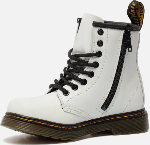 Dr. Martens Juniors Veterboots wit Leer