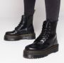 Dr Martens Dr. Martens SINCLAIR BLACK MILLED NAPPA Volwassenen VeterlaarzenHalf hoge schoenen Kleur Zwart - Thumbnail 3