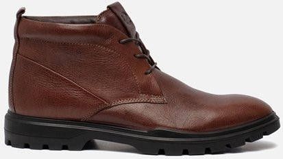 ECCO Citytray veterboots cognac Leer Heren