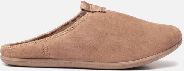 ECCO Easy W pantoffels cognac Leer