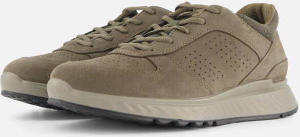 ECCO Exostride M Sneakers groen Nubuck Heren