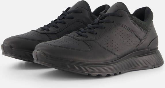 ECCO Exostride M Sneakers zwart Nubuck