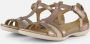 Ecco Sandalen Flash zomerschoen sandaal klittenbandschoen in metallic-look - Thumbnail 11