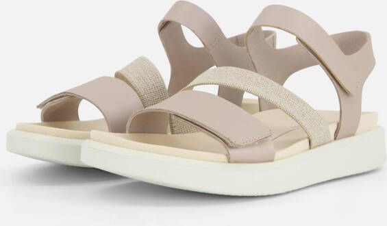 Ecco Sandalen FLOWT W zomerschoen sandaal klittenbandschoen met praktische klittenbandjes