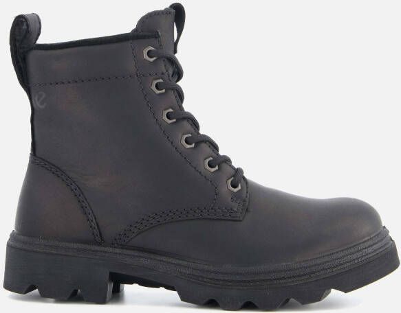 ECCO Grainer W veterboots zwart Synthetisch