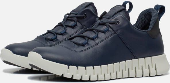 Ecco Sneakers GRUUV M vrijetijdsschoen halfschoen met uitneembare dual-fit binnenzool