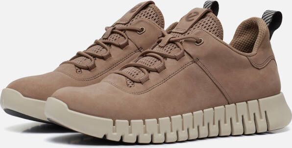 ECCO Gruuv M Sneakers taupe Nubuck Heren