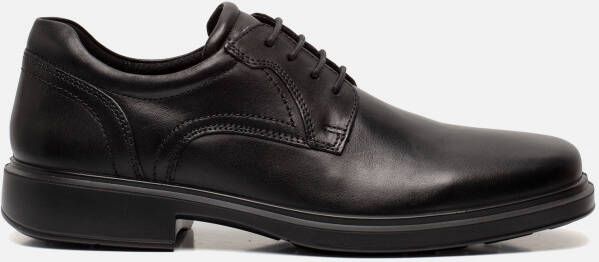 ECCO Helsinki Veterschoenen Zwart Leer 310401 Heren