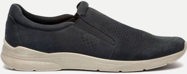 ECCO Irving Instappers Blauw Nubuck