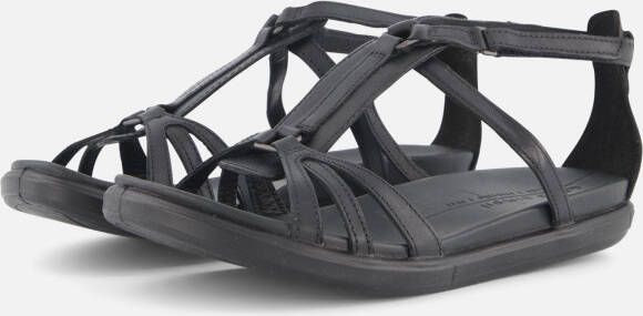 ECCO Simpil Sandalen zwart Leer