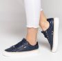 ECCO Soft 2.0 W Veterschoenen blauw Nubuck Dames - Thumbnail 2