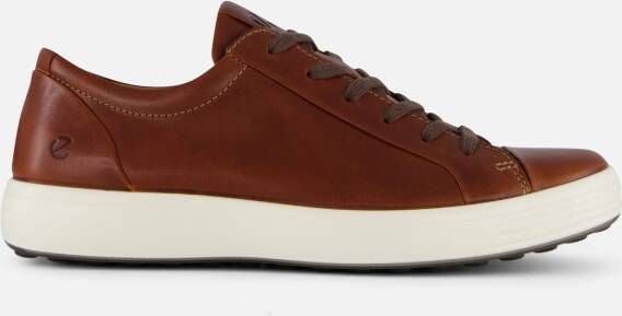 ECCO Soft 7 M Sneakers cognac Leer