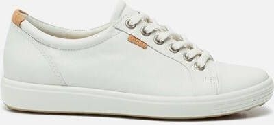 Ecco Sneakers SOFT 7 W met label vrijetijdsschoen halfhoge schoen veterschoen smalle vorm