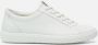 ECCO Sneakers Wit Leer 101266 Dames Leer - Thumbnail 1