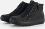 ECCO Soft 7 Tred W Veterboots zwart Nubuck - Thumbnail 1