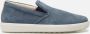 ECCO Soft 7 W Sneakers blauw Nubuck - Thumbnail 1