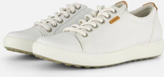 Ecco Sneakers SOFT 7 W met label vrijetijdsschoen lage schoen veterschoen smalle vorm