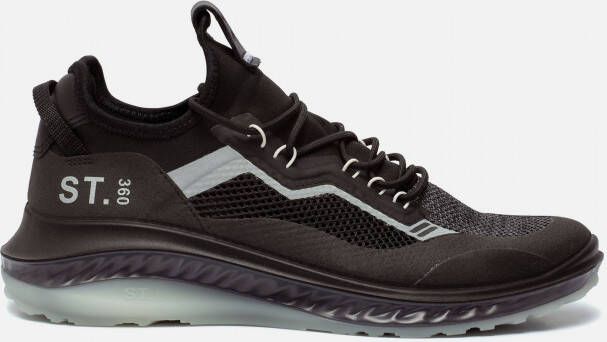 ECCO ST. 360 M sneakers zwart Textiel