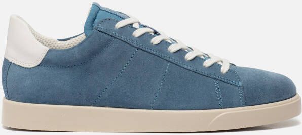 ECCO Street Lite M Sneakers blauw Suede