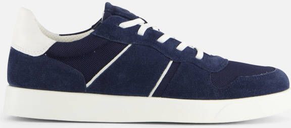 ECCO Street Lite M Sneakers blauw Suede Heren