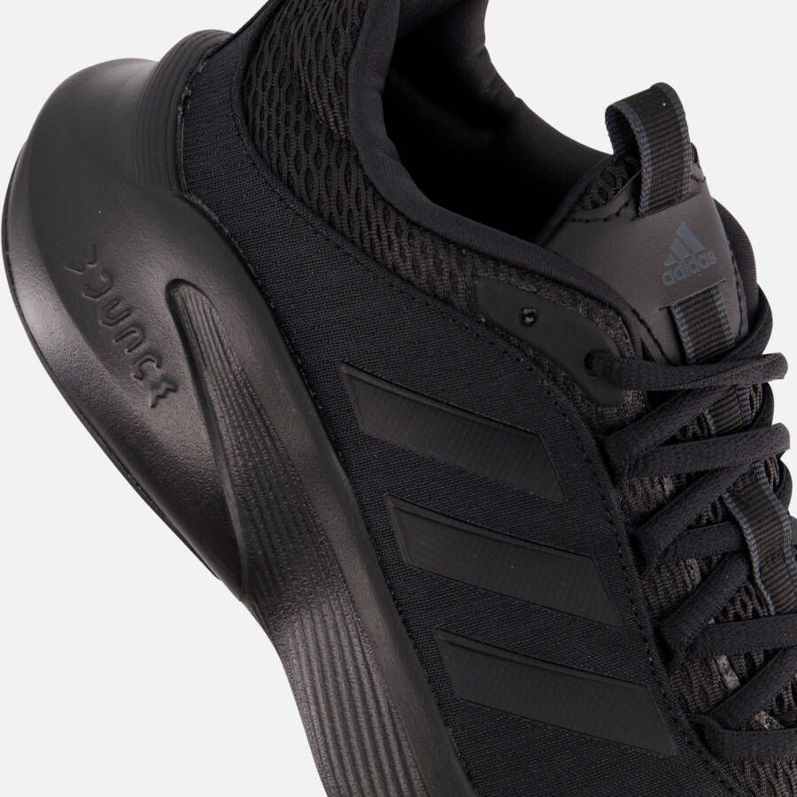 Adidas Alpha Edge Sneakers zwart Synthetisch