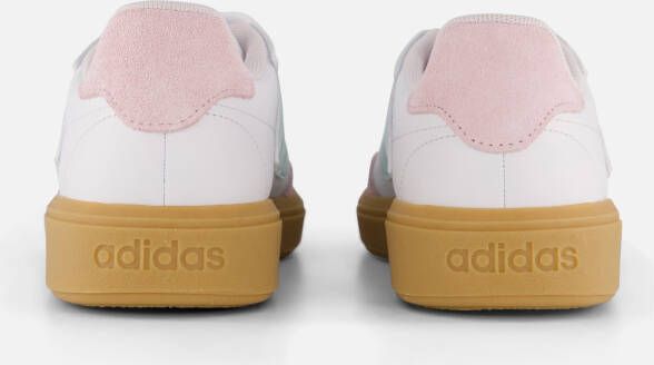 Adidas Courtblock Sneakers wit Imitatieleer