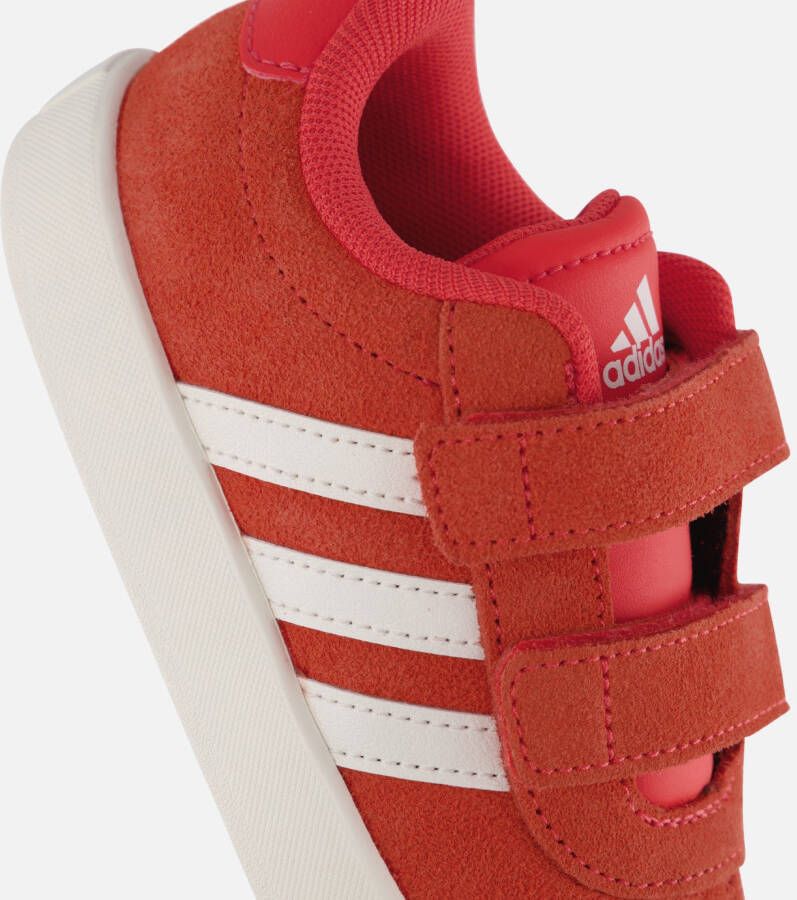 Adidas VL Court 3.0 Sneakers rood Synthetisch