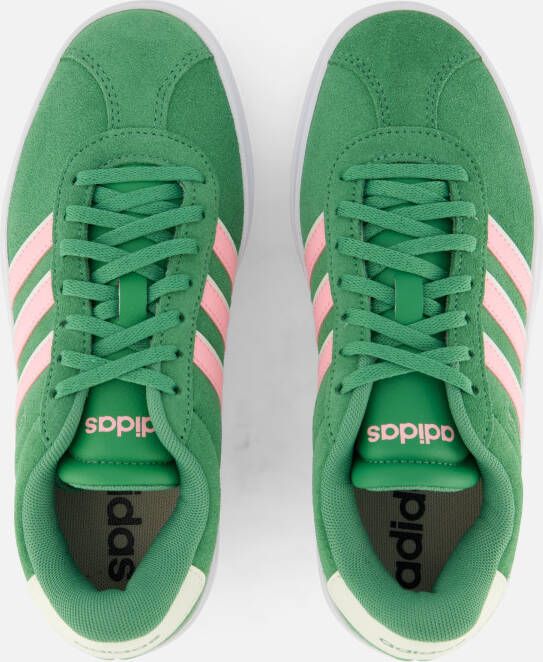 Adidas VL Court Bold Sneakers groen Leer