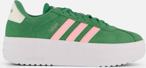 Adidas VL Court Bold Sneakers groen Leer