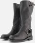 Ann Rocks Hoge Biker boots zwart Leer - Thumbnail 2