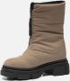 Ann Rocks Rits boot nylon taupe Textiel Dames - Thumbnail 2