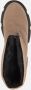 Ann Rocks Rits boot nylon taupe Textiel Dames - Thumbnail 3