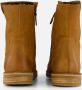 AQA Shoes A8655 Gevoerde laarzenSnowbootsDames laarzen Cognac - Thumbnail 3