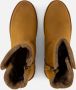 AQA Shoes A8655 Gevoerde laarzenSnowbootsDames laarzen Cognac - Thumbnail 4