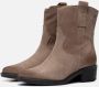 AQA Shoes Aqa Cowboylaarzen taupe Suede Dames - Thumbnail 2