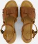 AQA Shoes A8585 Volwassenen Sandalen met hak Cognac - Thumbnail 5