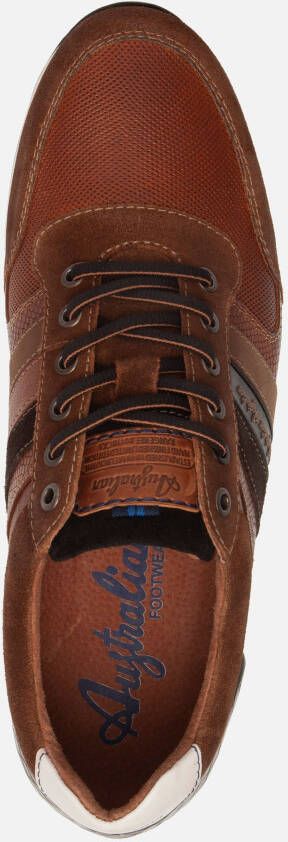 Australian Camaro Sneakers cognac Leer