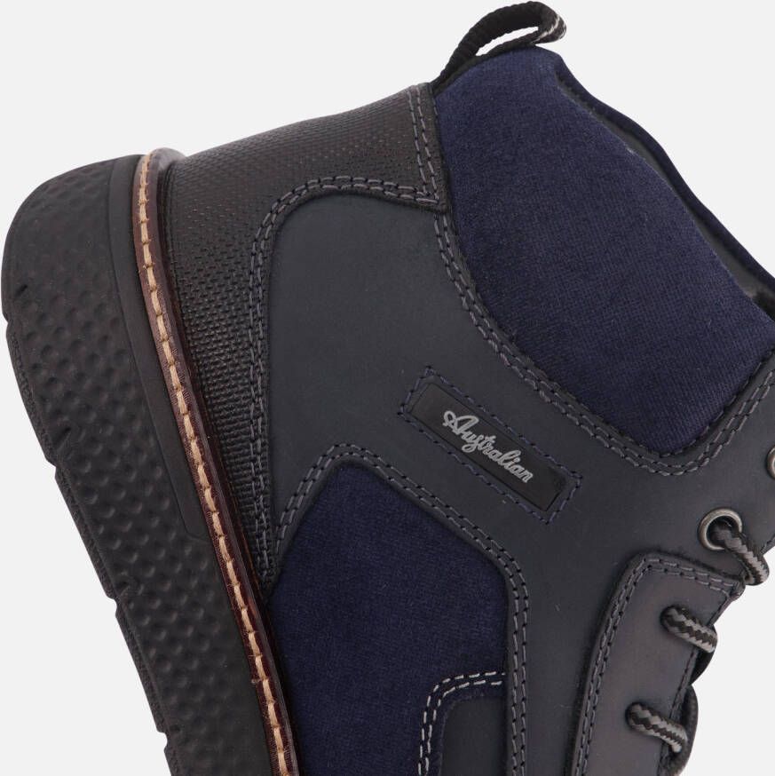 Australian Durango Veterschoenen blauw Nubuck