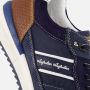 Australian Blauwe Leren Sneakers met Comfortabele Pasvorm Blue Heren - Thumbnail 8