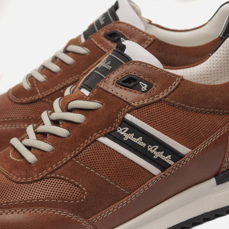 Australian Filmon Sneakers cognac Leer