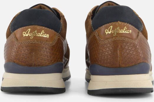 Australian Filmon Sneakers cognac Leer