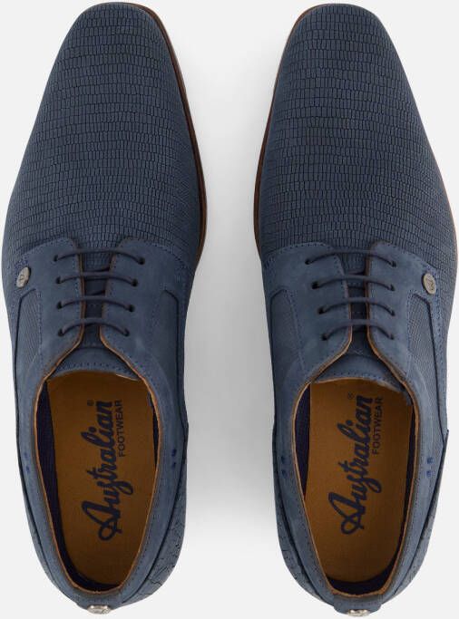 Australian Guardiola Veterschoenen blauw Leer