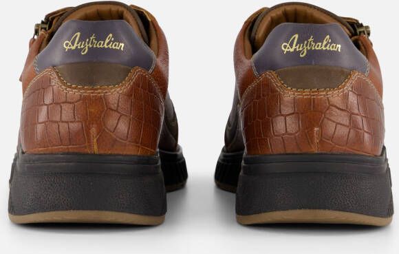 Australian Hatchback Sneakers cognac Leer