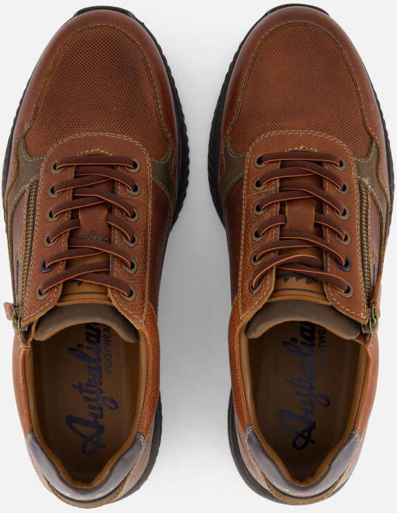 Australian Hatchback Sneakers cognac Leer