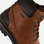 ECCO Australian YORKSHIRE 15 1630 01 T02 Middelbruine half hoge veterboots wijdte G - Thumbnail 9