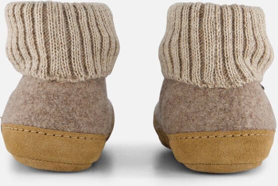 Bergstein Cozy Lux Pantoffels beige Textiel