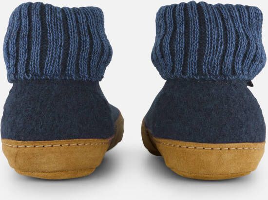 Bergstein cozy lux pantoffels blauw