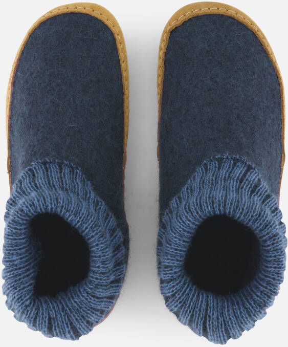 Bergstein cozy lux pantoffels blauw