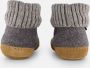 Bergstein Cozy Lux Pantoffels Sloffen Kids Grijs - Thumbnail 13